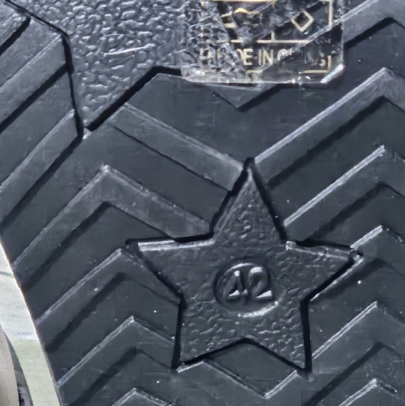 Womens Military Brown Combat Boot With Quilted Top - Picture 9 of 10